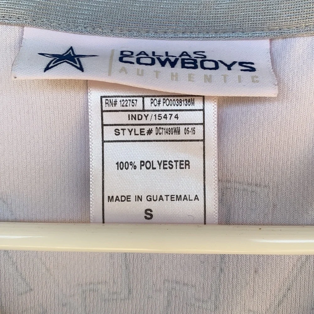 Dallas Cowboys Ladies Rhinestone NFL Football Shirt S